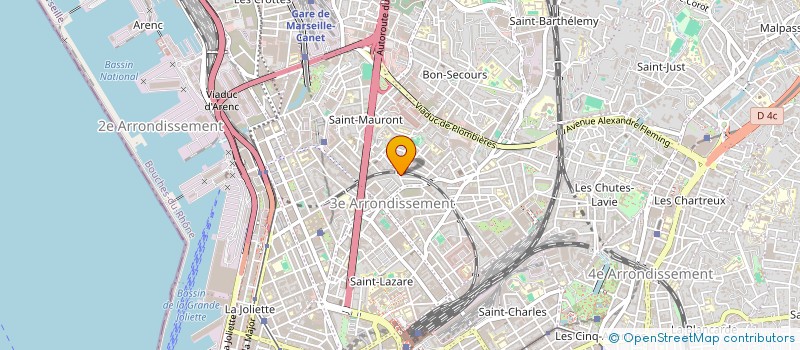 localisation de l'entreprise MONSIEUR YAICH PEREZ à MARSEILLE