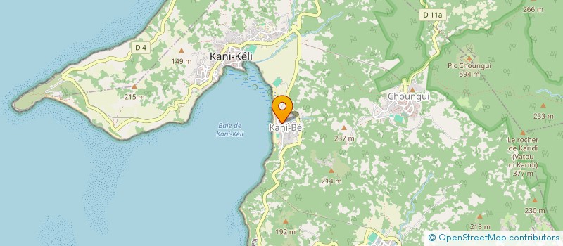 localisation de l'entreprise MONSIEUR YAKIDOU ALLAOUI à KANI-KELI