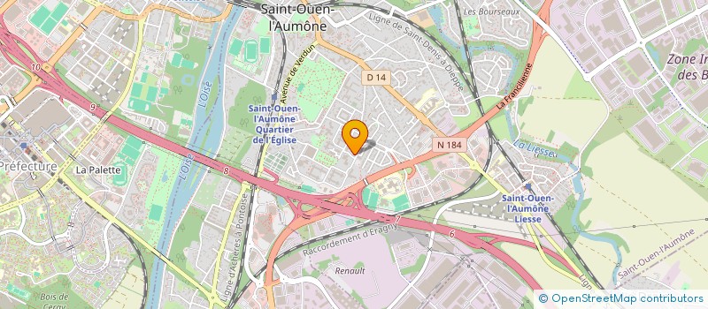 localisation de l'entreprise MONSIEUR YAKUB TANJA à SAINT-OUEN-L'AUMONE