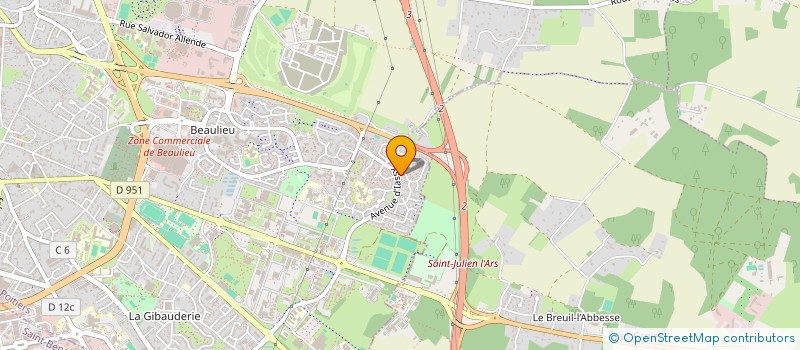 localisation de l'entreprise MONSIEUR YAKUP BICAKCI  POITIERS