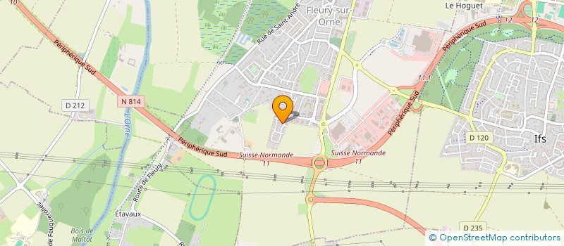 localisation de l'entreprise MONSIEUR YAKUP CAKICI à FLEURY-SUR-ORNE