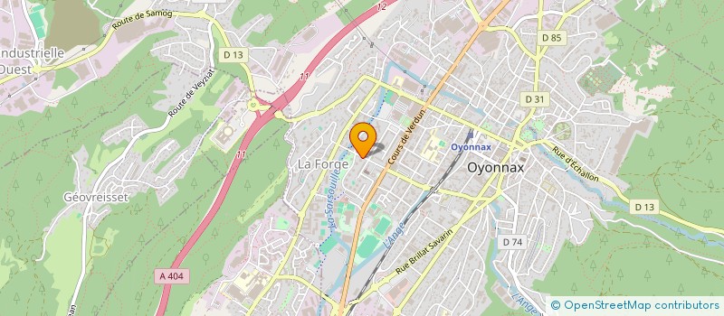 localisation de l'entreprise MONSIEUR YAKUP DOGAN à OYONNAX