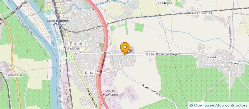 localisation de l'entreprise MONSIEUR YAKUP ERDINC  SAINT-RAMBERT-D'ALBON