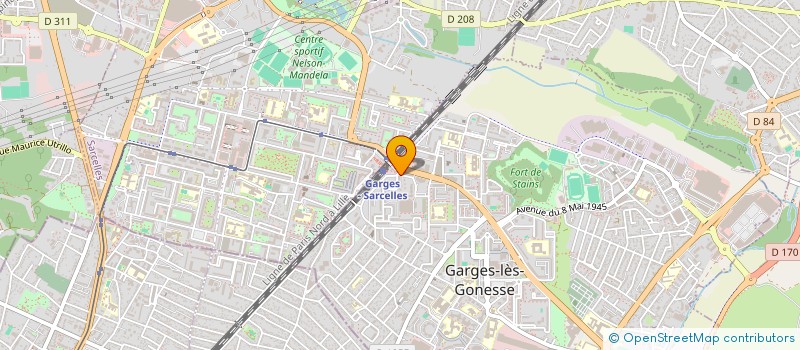 localisation de l'entreprise MONSIEUR YAKUP ERTURK  GARGES-LES-GONESSE