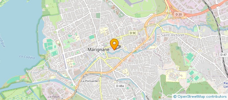 localisation de l'entreprise MONSIEUR YAKUP ISIKLI  MARIGNANE