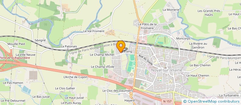 localisation de l'entreprise MONSIEUR YAKUP KARADEMIR  NOYAL-SUR-VILAINE