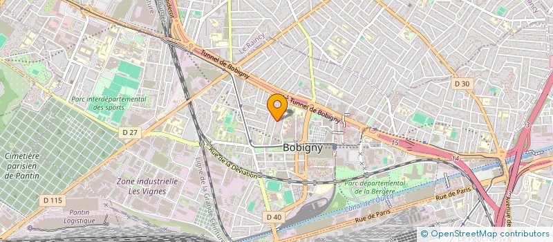 localisation de l'entreprise MONSIEUR YAKUP KESICI à BOBIGNY