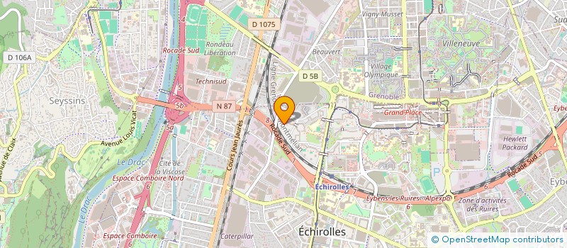 localisation de l'entreprise MONSIEUR YAKUP KILIC à ECHIROLLES