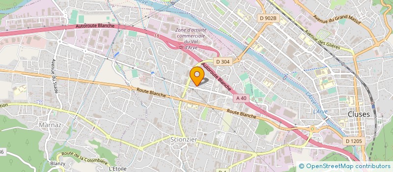 localisation de l'entreprise MONSIEUR YAKUP KOCA  SCIONZIER