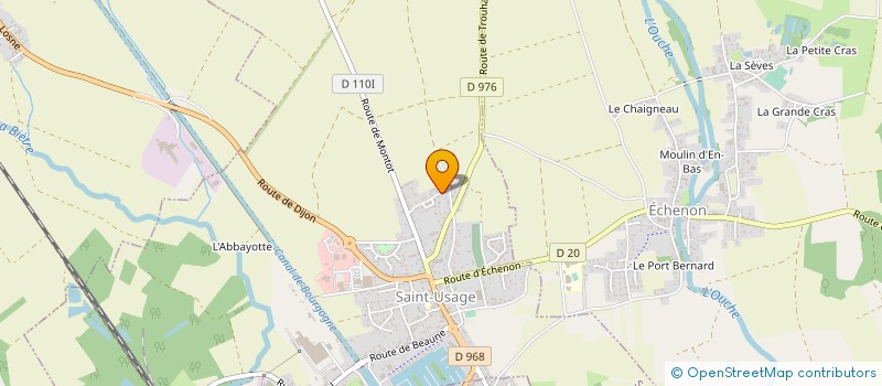 localisation de l'entreprise MONSIEUR YAKUP KOSEK  SAINT-USAGE