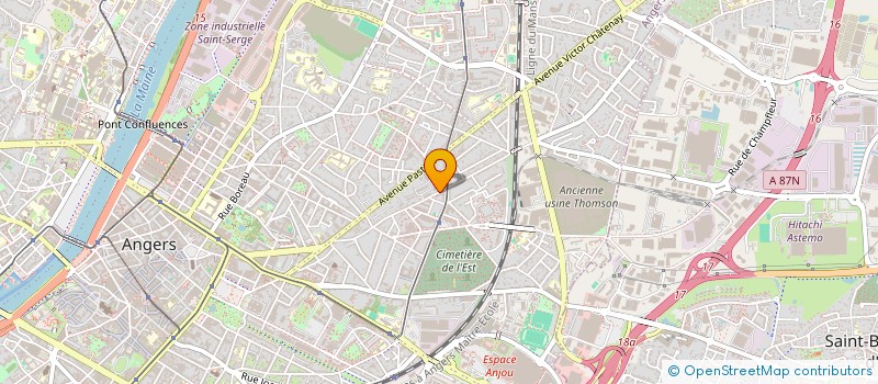 localisation de l'entreprise MONSIEUR YAKUP MAYDA  ANGERS
