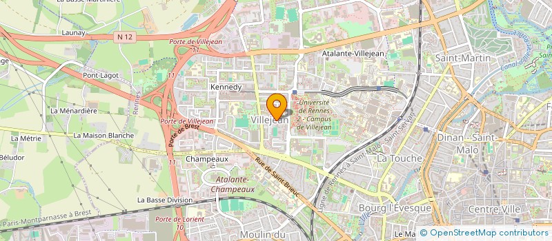 localisation de l'entreprise MONSIEUR YAKUP PULTAR  RENNES