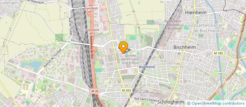 localisation de l'entreprise MONSIEUR YAKUP SENGUL  BISCHHEIM