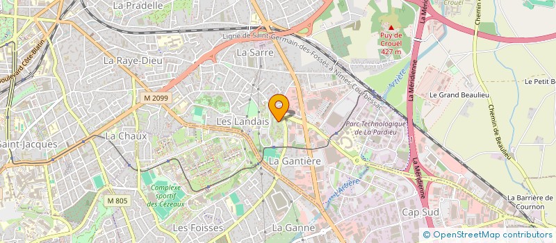 localisation de l'entreprise MONSIEUR YAKUP YILDIRIM  CLERMONT-FERRAND