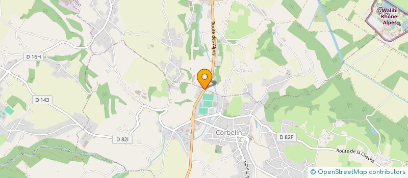 localisation de l'entreprise MONSIEUR YAKUP YILDIZ  LES AVENIERES VEYRINS-THUELLIN