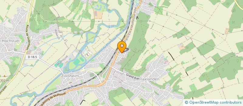 localisation de l'entreprise MONSIEUR YALCIN CELEBI  ZILLISHEIM