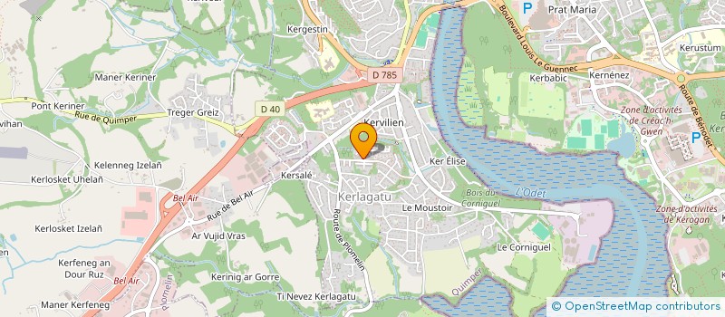 localisation de l'entreprise MONSIEUR YALCIN GUNDUZ à QUIMPER