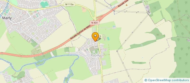 localisation de l'entreprise MONSIEUR YALCIN KAYA  POUILLY