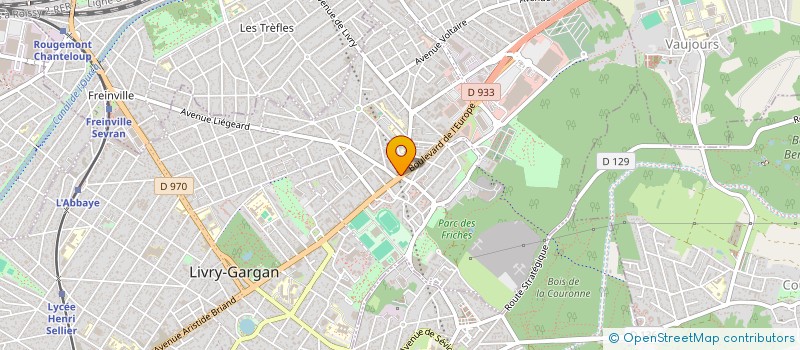 localisation de l'entreprise MONSIEUR YAMADOU SACKO à LIVRY-GARGAN