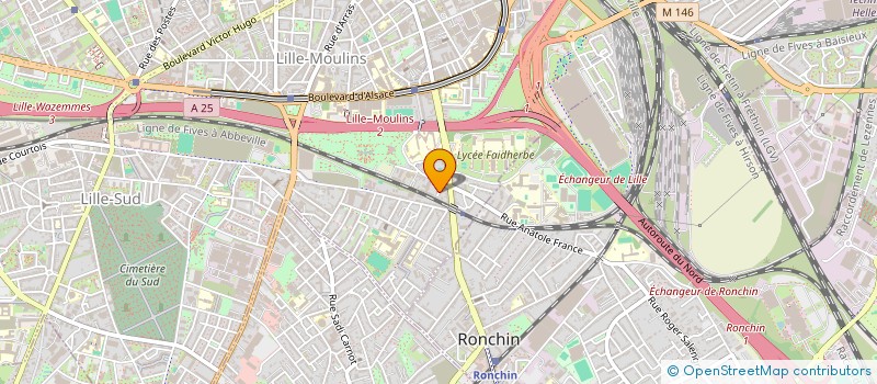 localisation de l'entreprise MONSIEUR YAMAN MAHFOUD  HAUTMONT