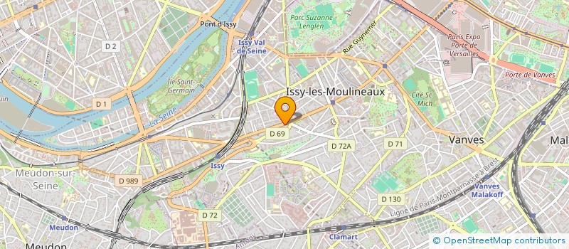 localisation de l'entreprise MONSIEUR YAMANI ROUABAH à ISSY-LES-MOULINEAUX