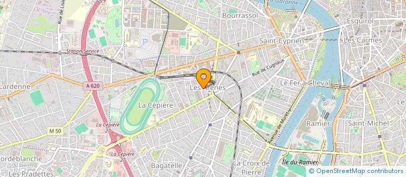 localisation de l'entreprise MONSIEUR YAMBEMANEGRE KABORE à TOULOUSE