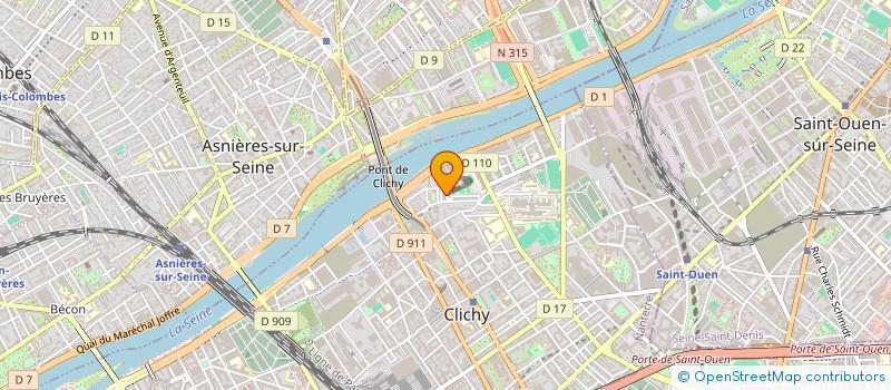 localisation de l'entreprise MONSIEUR YAMEN ZAKI à CLICHY