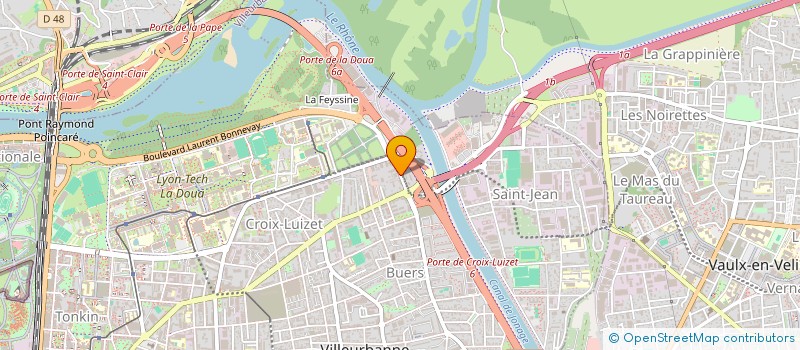 localisation de l'entreprise MONSIEUR YAMIN MESSOUSSA à VILLEURBANNE