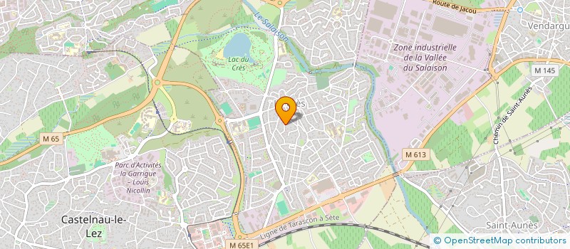 localisation de l'entreprise MONSIEUR YAMIN ZENOU à LE CRES