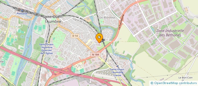localisation de l'entreprise MONSIEUR YAMIN ZOUAOUI à SAINT-OUEN-L'AUMONE