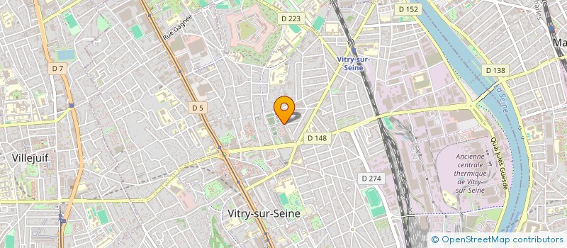 localisation de l'entreprise MONSIEUR YAMINE BELHAOUA à CHOISY-LE-ROI