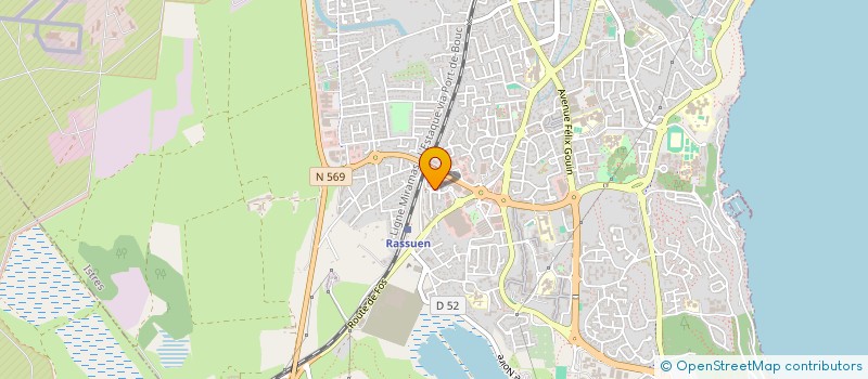 localisation de l'entreprise MONSIEUR YAMINE BELHOCINE  ISTRES