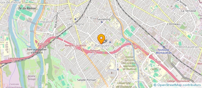 localisation de l'entreprise MONSIEUR YAMINE KACI à TOULOUSE
