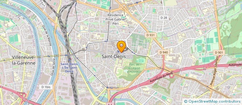 localisation de l'entreprise MONSIEUR YAMINE LAROUI à SAINT-DENIS