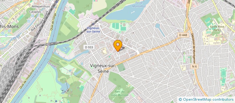 localisation de l'entreprise MONSIEUR YAMINE OUANNES à VIGNEUX-SUR-SEINE