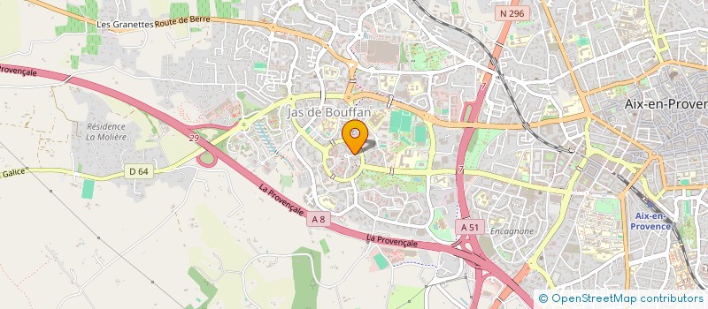 localisation de l'entreprise MONSIEUR YAMINE PAILLET  AIX-EN-PROVENCE