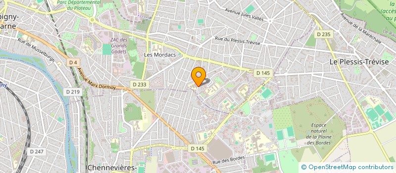 localisation de l'entreprise MONSIEUR YAMOSUSA CAMAAR  CHAMPIGNY-SUR-MARNE