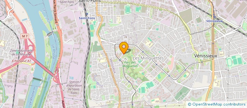 localisation de l'entreprise MONSIEUR YAMOUSSA SOUMAH  VENISSIEUX