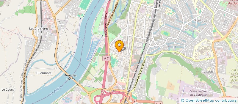 localisation de l'entreprise MONSIEUR YAMOUSSA SYLLA  VALENCE