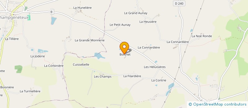localisation de l'entreprise MONSIEUR YAN CHEREAU à TRANS