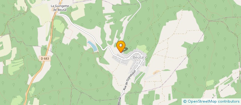 localisation de l'entreprise MONSIEUR YAN CLERC  BEUTAL