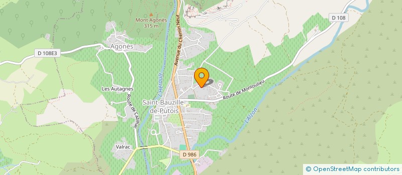 localisation de l'entreprise MONSIEUR YAN CLERISSI  SAINT-BAUZILLE-DE-PUTOIS