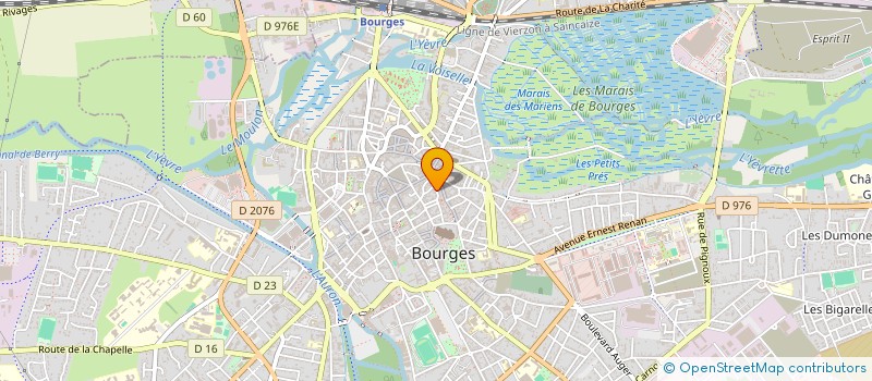 localisation de l'entreprise MONSIEUR YAN DERRIENNIC  BOURGES