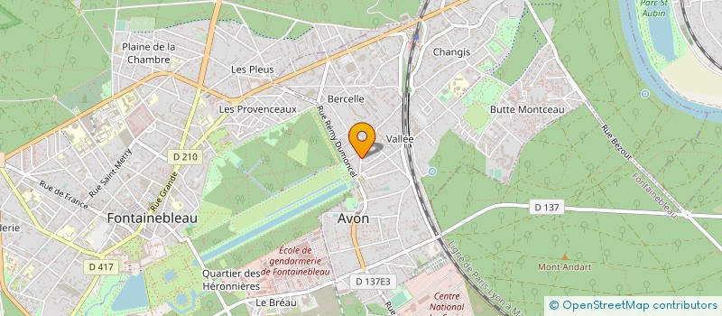 localisation de l'entreprise MONSIEUR YAN FAVENNEC à AVON