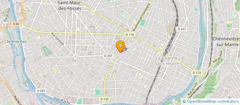 localisation de l'entreprise MONSIEUR YAN HAYM à SAINT-MAUR-DES-FOSSES