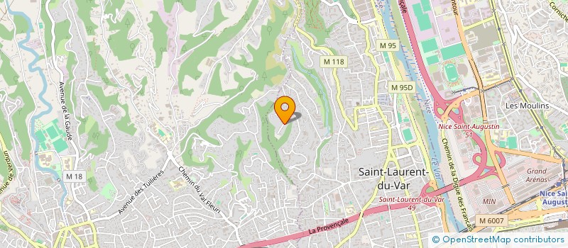 localisation de l'entreprise MONSIEUR YAN IVICEVIC BAKULIC à SAINT-LAURENT-DU-VAR