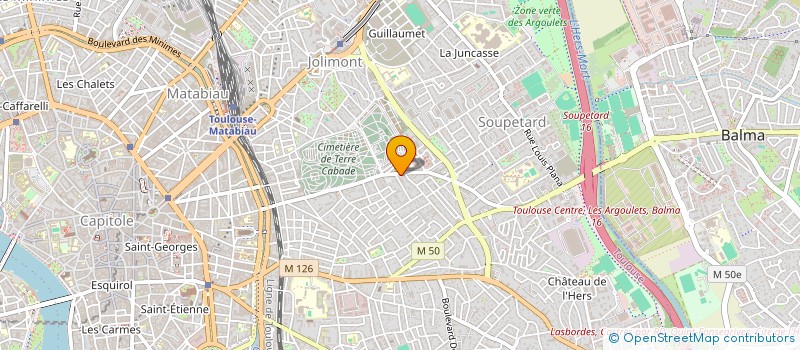 localisation de l'entreprise MONSIEUR YAN JALABERT à TOULOUSE