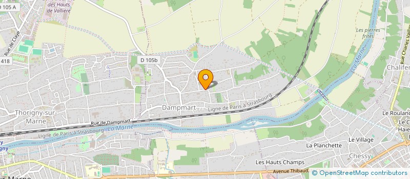 localisation de l'entreprise MONSIEUR YAN JOURDAIN  DAMPMART