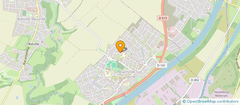 localisation de l'entreprise MONSIEUR YAN LECHARTIER à BLAINVILLE-SUR-ORNE