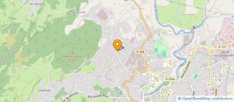 localisation de l'entreprise MONSIEUR YAN MAISAN à SAINT-MARCEL-LES-ANNONAY